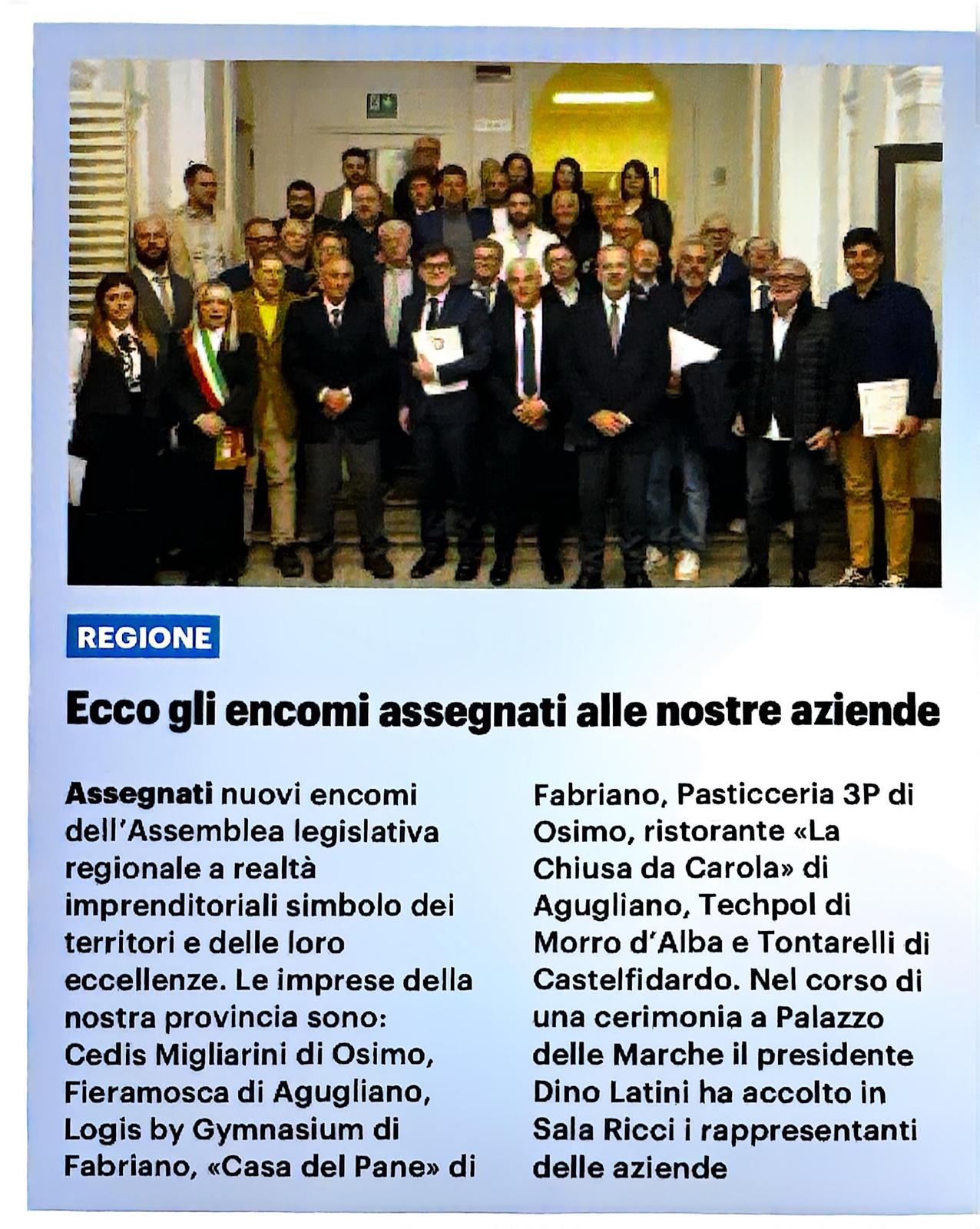 Techpol Honored with Commendation from the Regional Legislative Assembly of Marche 2 WhatsApp Image 2025 04 22 at 10.09.02