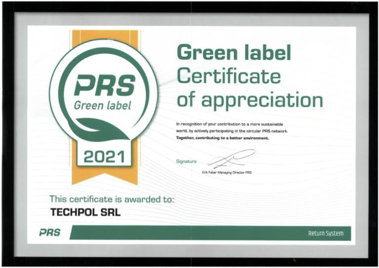 prs green label techpol