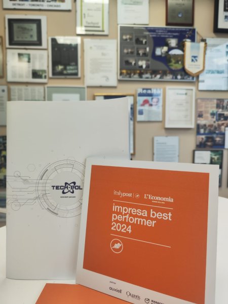 Techpol recognised as one of the best companies in the Marche region: recognition of our company's entrepreneurial excellence 1 slideshow 1 2887z